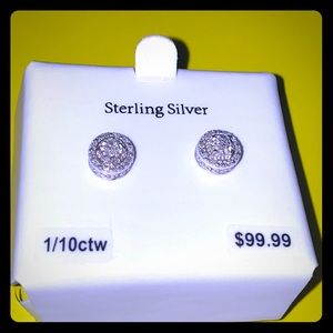 NWT Diamond Earrings